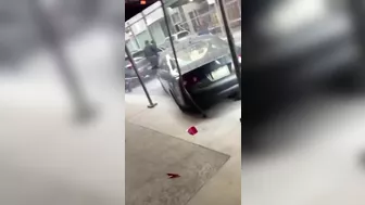 Driver Runs Over Police Officer In Manhattan Chaos