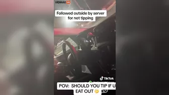 Creepy Waiter Follows Woman To Her Car Because She Didn't Leave A Tip