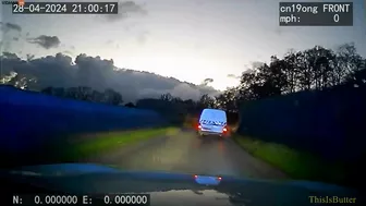 Dashcam Footage Shows Suspect Throwing Refrigerator At Police Car