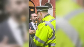 London Police Idiots Go Crazy And Arrest British Man Of Iranian Origin