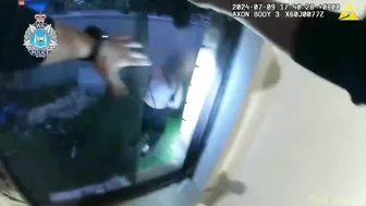 Man Uses Trampoline To Evade Police