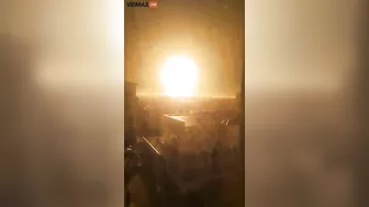 Huge Fireball Lights Up Sky After Massive Gas Explosion In Uzbekistan