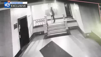 Terrifying Footage Shows Man Randomly Following Woman To Her Apartment