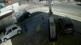 Gas Station Attendant Killed By Out-of-control Car