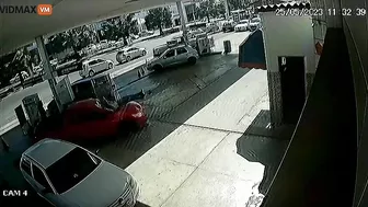 Gas Station Attendant Killed By Out-of-control Car