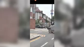 Video Shows Motorcyclist Loses Leg After Hit-and-run