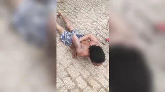 Man Caned After Being Caught Stealing