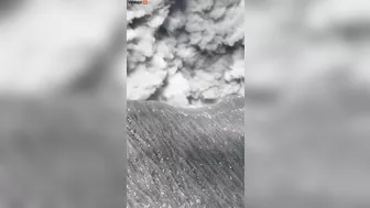 Hikers Flee For Their Lives As Indonesian Volcano Erupts