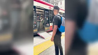 Incredibly Annoying Woman Makes Train Stop Because It Doesn't Want To Leave