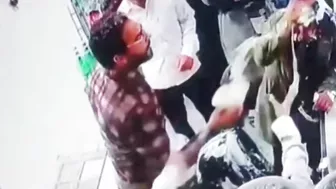 Iranian Pervert Throws Yogurt Cup At Woman Who Took Off Headscarf