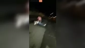 Irish Man Attacks Woman And Brutally Kicks Her In The Head