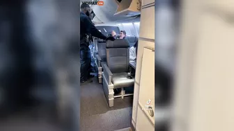 Man Dragged Off American Airlines Flight For Being Aggressive