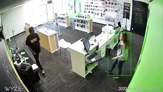 Man Brutally Attacks Employee