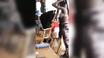 Massive Restaurant Brawl Shows How Far Civilisation Has Fallen