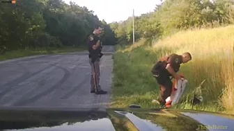 Michigan Police Rescue Bald Eagle Struck By Car