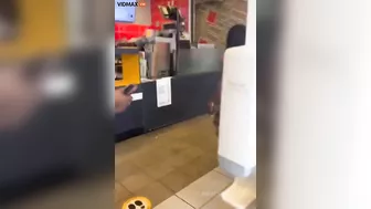 Vicious Woman Attacks McDonald's Employee Over French Fries