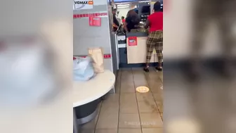 Vicious Woman Attacks McDonald's Employee Over French Fries