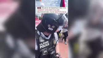 Pro-Hamas Thugs Attack A Washington, D.C. Police Officer As Mob Storms The Capitol