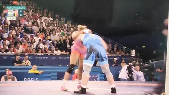 Romanian Wrestler Carried Out On Stretcher