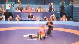 Romanian Wrestler Carried Out On Stretcher