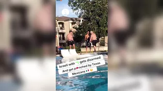 A Couple Of Nice Boys From Texas Disarm A Tough Guy By The Pool