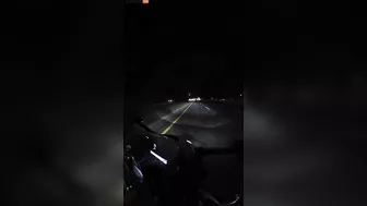 Speeding Motorcycle Hits Person In The Middle Of The Road