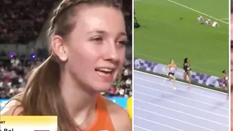 This Girl Who Sounds Like Mickey Mouse Completes Epic 4x400m Run