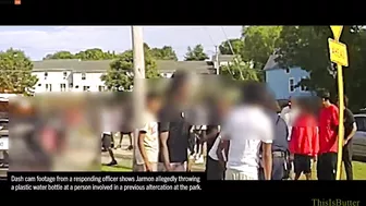 Chaos Ensues At An Outdoor Basketball Court In Norwich, Connecticut