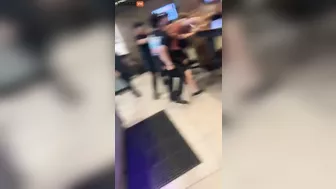 Idiots Fighting Over Paper Cups At Taco Bell