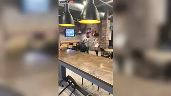 Idiots Fighting Over Paper Cups At Taco Bell