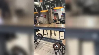 Idiots Fighting Over Paper Cups At Taco Bell