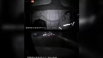 When The Truck Driver Realized Too Late That There Was Traffic In The Tunnel, He Screamed