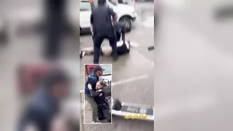 Two High-profile NYPD Officers Take Down A Thug Who Was Beating A Woman