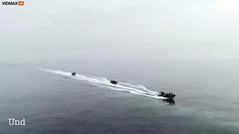 Watch This Wild Video Of Royal Marines Flying From One Ship To Another