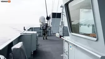 Watch This Wild Video Of Royal Marines Flying From One Ship To Another