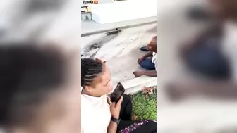 Wilde's Post-disaster Video Shows An Illegal Haitian Immigrant Shortly After The Accident