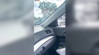 A Woman Jumped On The Hood Of A Car And Kicked It Into The Wind In A Crazy Road Rage Incident