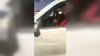 Woman Panics And Smashes Window At Wendy's Drive-thru