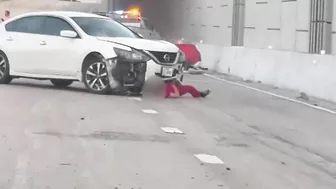 Woman Hit By Her Own Car In Road Rage Incident