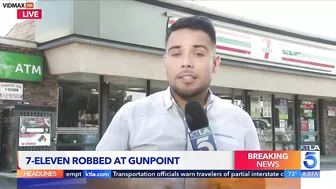 Armed Robbers Use AK-47s To Rob 7-Eleven In Los Angeles