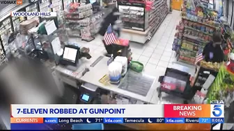 Armed Robbers Use AK-47s To Rob 7-Eleven In Los Angeles