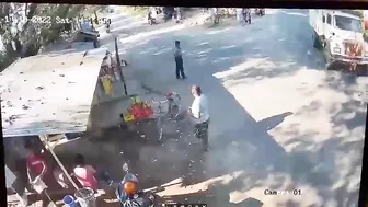 An Out-of-control Car Hit A Group Of Cyclists