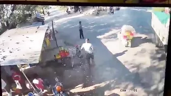An Out-of-control Car Hit A Group Of Cyclists