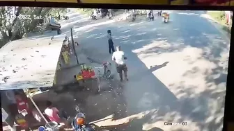 An Out-of-control Car Hit A Group Of Cyclists
