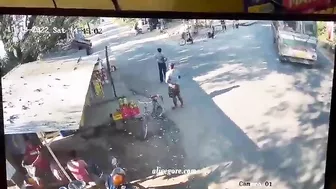 An Out-of-control Car Hit A Group Of Cyclists