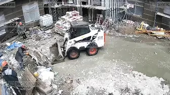 A Construction Worker Was Crushed To Death By A Heavy Object...