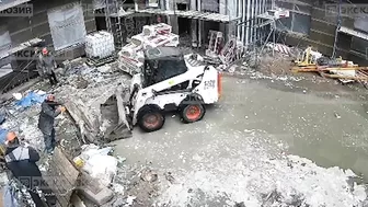 A Construction Worker Was Crushed To Death By A Heavy Object...