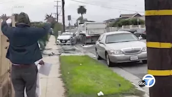 Man Destroys Wife's House And Car With Dump Truck
