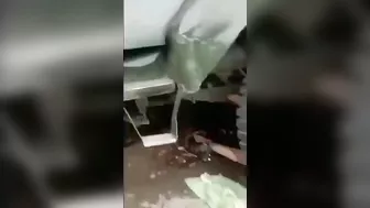 A Military Truck Drags A Woman Lying Under Its Wheels A(1)
