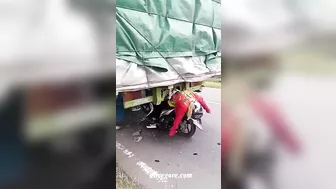 Motorcyclist Dies After Overtaking A Truck